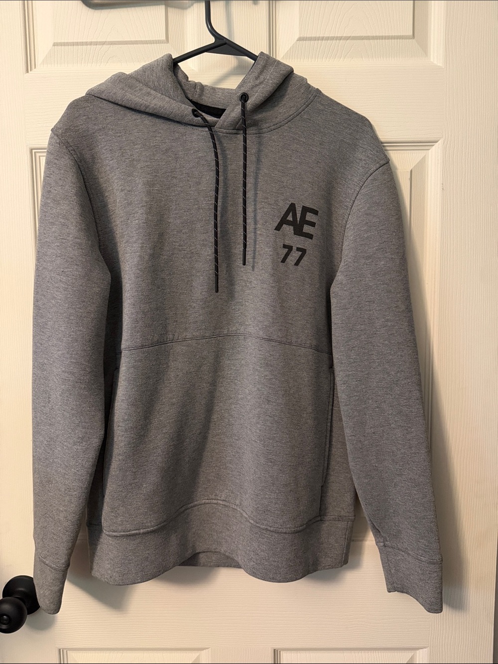 American Eagle Outfitters Gray AE 77 Pullover Hoodie